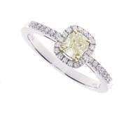 Anello Salvini Donna Timeless FANCY in Oro bianco Diamante 20091775 - 20091775
